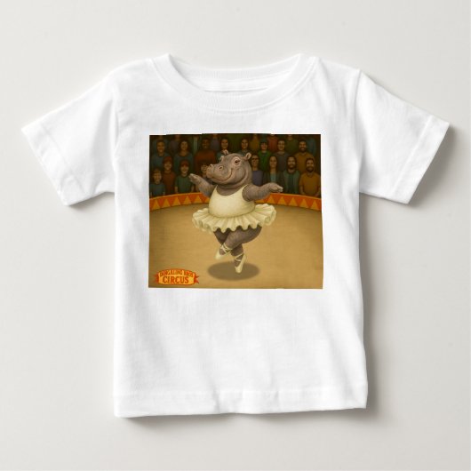サーカスの曲芸師ヘレーネ ベビーTシャツ (正面)