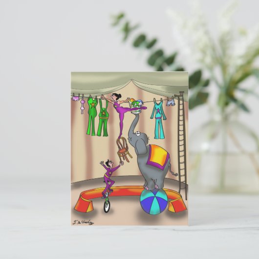 サーカスの漫画9376 ポストカード (スタンド正面)
