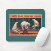 サーカスの白くま マウスパッド (マウス)