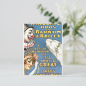 サーカスの素晴らし業績ヴィンテージTh ポストカード (スタンド正面)