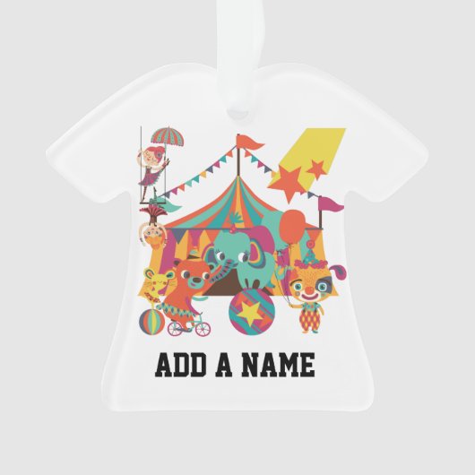 サーカスの芸人 オーナメント (正面)