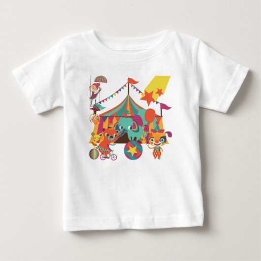 サーカスの芸人 ベビーTシャツ (正面)