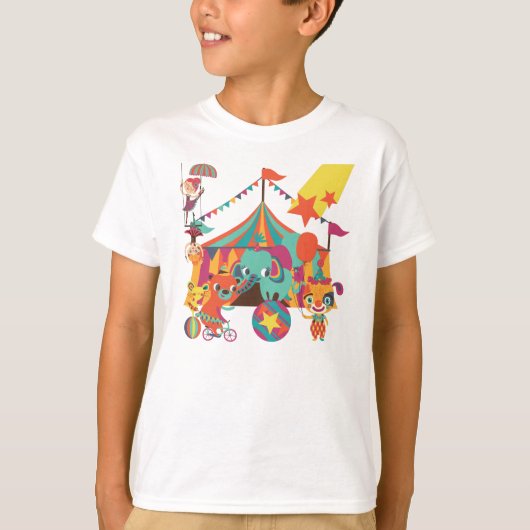 サーカスの芸人 Tシャツ (正面)
