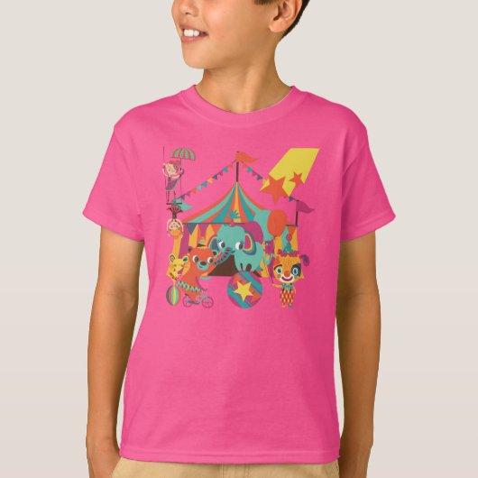 サーカスの芸人 Tシャツ (正面)