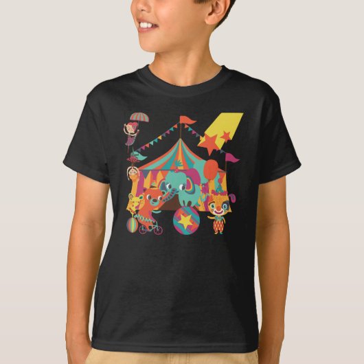 サーカスの芸人 Tシャツ (正面)