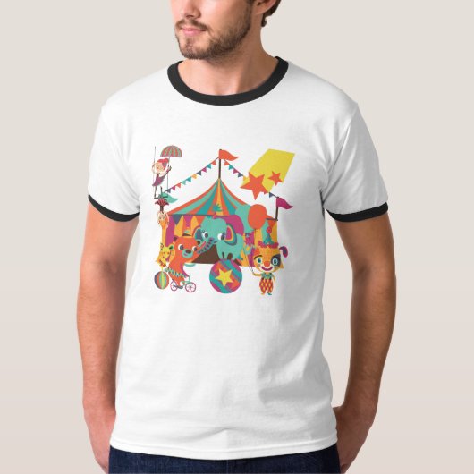 サーカスの芸人 Tシャツ (正面)