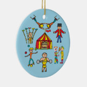 サーカスの行為 セラミックオーナメント (右)