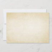 サーカスの誕生日のサンキューカードのカーニバルのヴィンテージ サンキューカード (裏面)