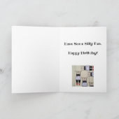 サーカスの誕生日カード - 危険なことをしよう カード (内部)