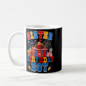 サーカスの誕生日兄弟・男の子・カーニバル コーヒーマグカップ (左)