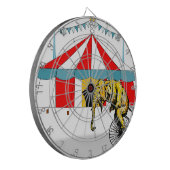 サーカスの象の記憶の中のサーカスの記念品 ダーツボード (正面左)