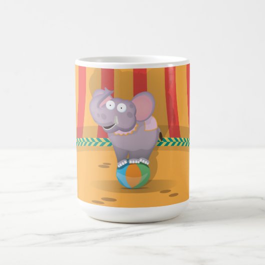 サーカスの象 コーヒーマグカップ (中央)