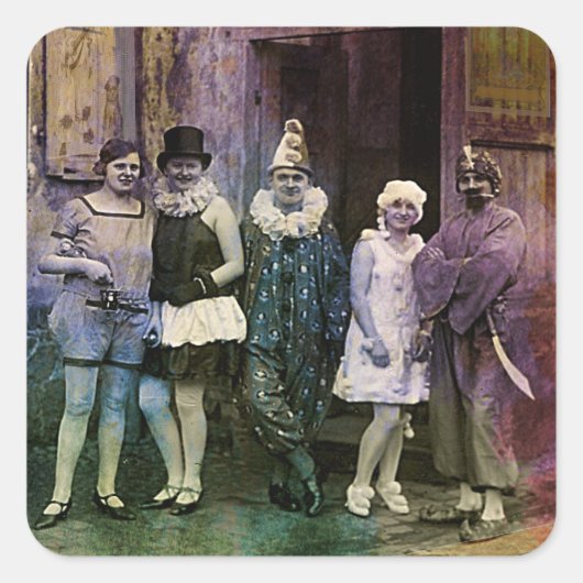 サーカスの間隔 スクエアシール (正面)