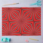 サーカスはっきりしたスターバストの背景 薄葉紙 (クラフト)