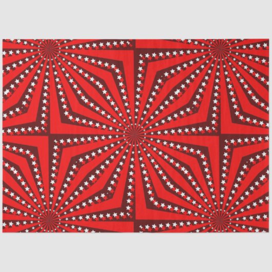 サーカスはっきりしたスターバストの背景 薄葉紙 (正面)