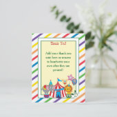 サーカスはノート感謝していしています サンキューカード (スタンド正面)