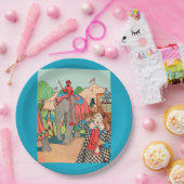 サーカスは来町へ行く ペーパープレート (パーティー)