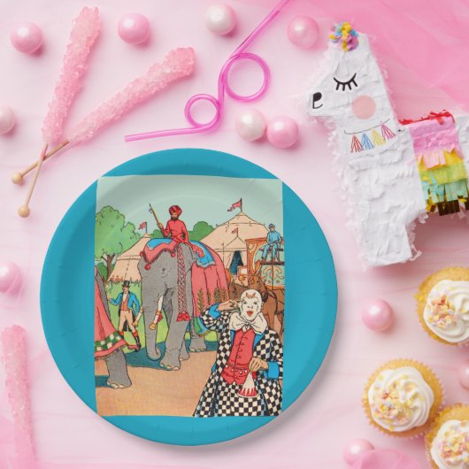 サーカスは来町へ行く ペーパープレート (パーティー)