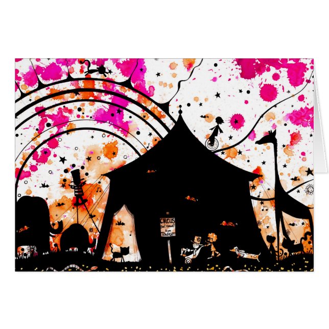 サーカスは町に来ました (正面横)