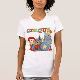 サーカスは町のTシャツおよびギフトにあります Tシャツ