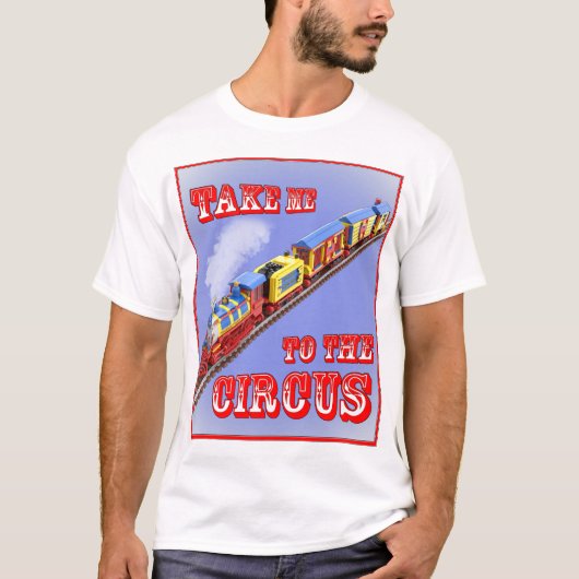 サーカスへ連れてって (サーカストレイン) Tシャツ (正面)