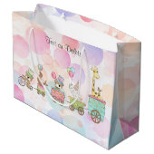 サーカスアニマル抱き枕 ラージペーパーバッグ (裏面アングル)