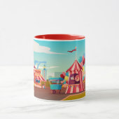 サーカスアミューズメントパーク マグカップ (中央)