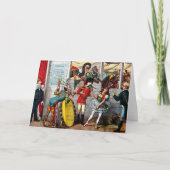 サーカスイタリアンパフォーマーの政治漫画 カード (正面)