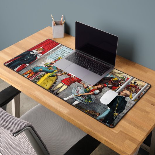 サーカスイタリアンパフォーマーの政治漫画 デスクマット (オフィス2)