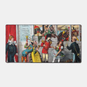 サーカスイタリアンパフォーマーの政治漫画 デスクマット (正面)