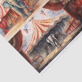 サーカスエレファントコラージュ1デクページ紙 薄葉紙 (詳細)