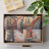 サーカスエレファントコラージュ1デクページ紙 薄葉紙 (ギフト)