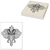 サーカスエレファントドードル ラバースタンプ (押印)