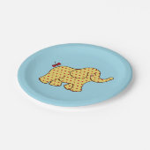 サーカスエレファント子供の誕生日パーティー紙プレート ペーパープレート (アングル)