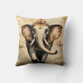 サーカスエレファント装飾用クッション クッション (裏面)