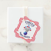 サーカスエレファント誕生日 フェイバータグ (インサイチュ)