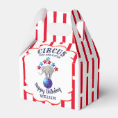 サーカスエレファント誕生日 フェイバーボックス (正面サイド)