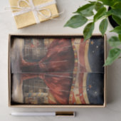 サーカスエレファント4デクページ紙 薄葉紙 (ギフト)