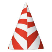 サーカスカラフルキュート1歳の誕生日パーティーテーマ パーティーハット (裏面)