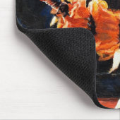 サーカスカラフルフローラセントルイスのナレーター マウスパッド (コーナー)