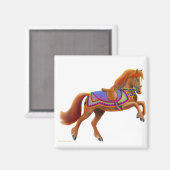 サーカスカラフル馬マグネット マグネット (正面/裏面)