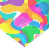 サーカスカラーズカオス抽象芸術アートパターン テーブルクロス (アングル)