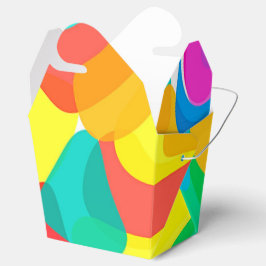 サーカスカラーズカオス抽象芸術アートパターン フェイバーボックス