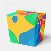 サーカスカラーズカオス抽象芸術アートパターン フェイバーボックス (裏面サイド)