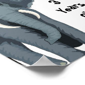 サーカスカーニバルカスタム誕生日 ポスター (角)