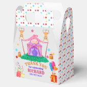 サーカスカーニバルテーマカラフルバースデーパーティー フェイバーボックス (オープン)