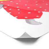 サーカスカーニバルテーマカラフルバースデーパーティー ポスター (角)