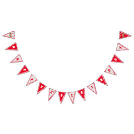 サーカスカーニバルテーマ誕生日パーティー バンティングフラッグ