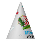 サーカスカーニバルテーマ誕生日パーティー パーティーハット (左)