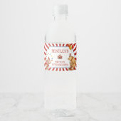 サーカスカーニバルバースデーパーティーデコール ペットボトルラベル (正面)